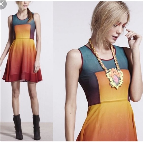 Anthropologie Dresses & Skirts - HP🎉🏆🎉EPIC by JF & Son Anthro Sunset Ombre Dress